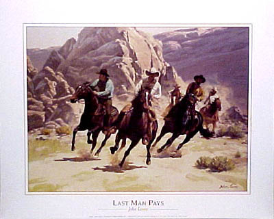 western print by John Leone