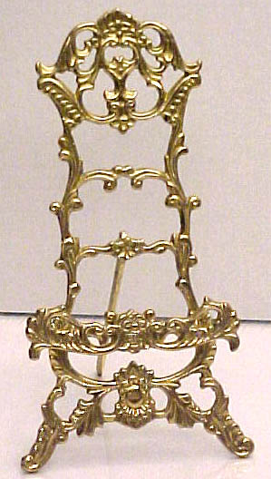 ornate display easels