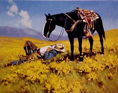 cowboy by Harold Lyon