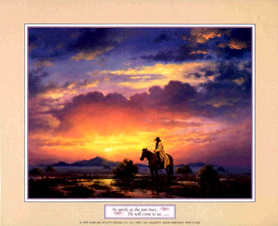 western sunrise by Jack Sorenson
